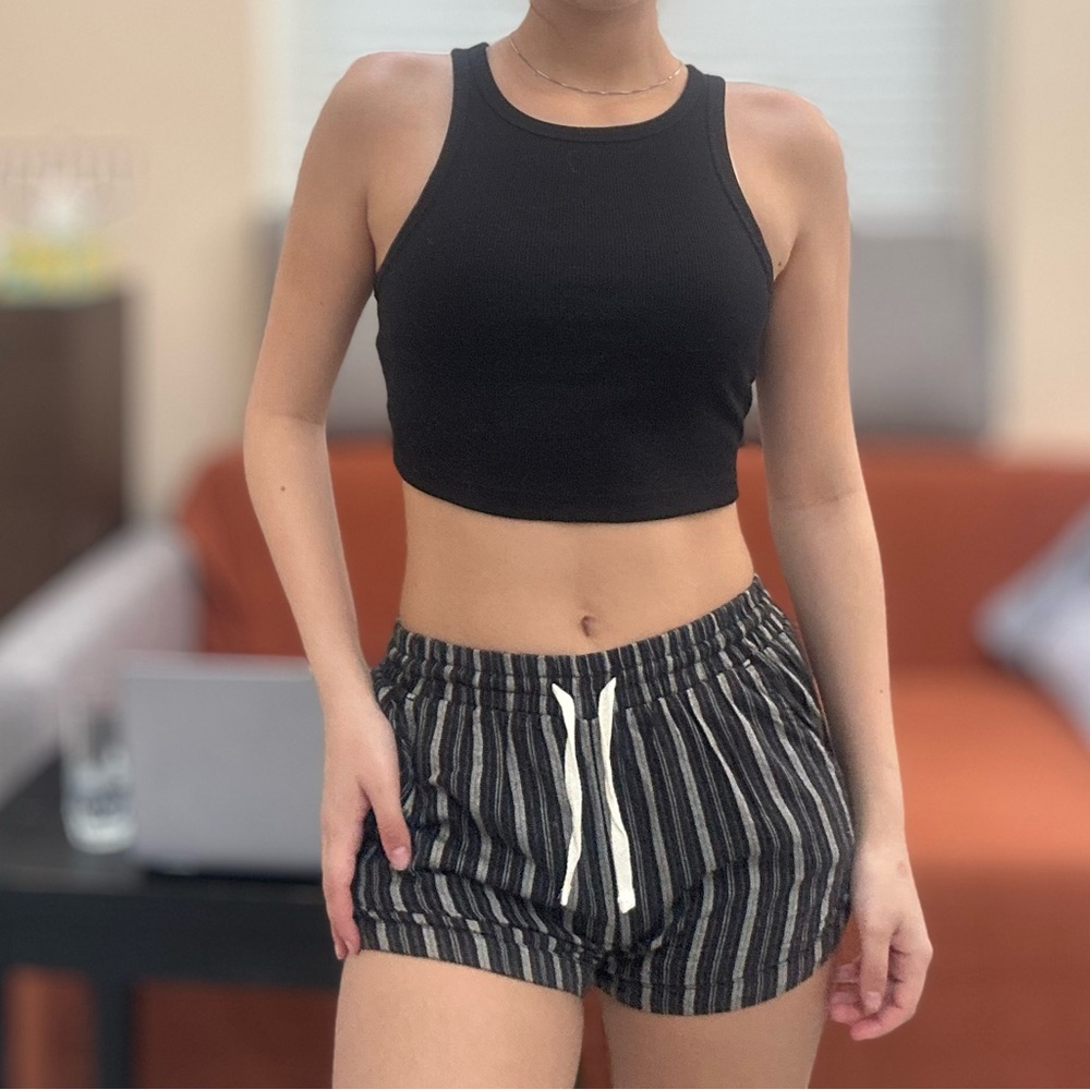 Black Crop Top from SHEIN size XS
